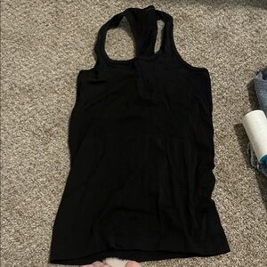 Women's Black Sleeveless Top